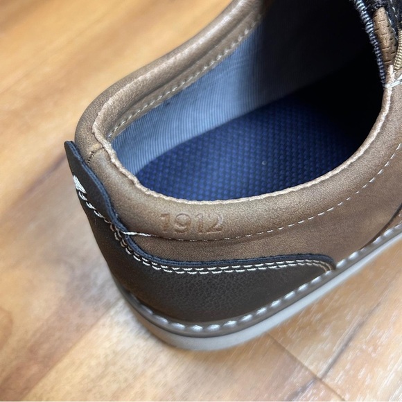 Nunn Bush Otto Plain Toe Oxford Walking Shoes Suede Lightweight Mocha Size 11.5 - Picture 5 of 8